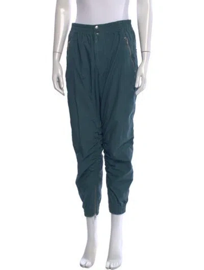 Pre-owned Isabel Marant Étoile Wide Leg Pants In Green