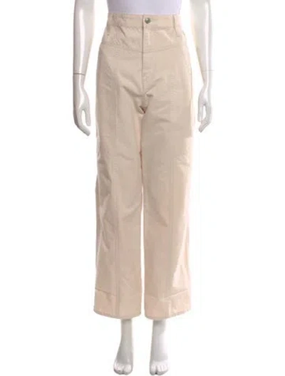 Pre-owned Isabel Marant Étoile Wide Leg Pants In Neutral