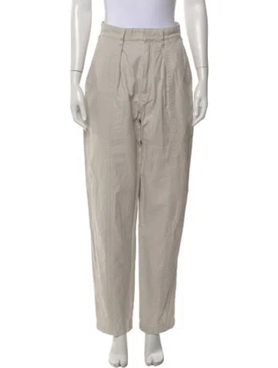 Pre-owned Isabel Marant Étoile Wide Leg Pants In Neutral