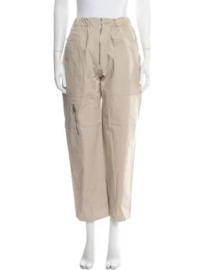 Pre-owned Isabel Marant Étoile Wide Leg Pants In Neutral