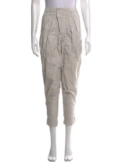 Pre-owned Isabel Marant Étoile Wide Leg Pants In Neutrals