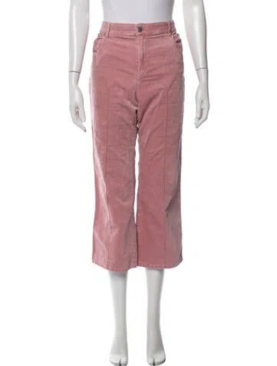 Pre-owned Isabel Marant Étoile Wide Leg Pants In Pink