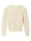 Isabel Marant Étoile Winnie Openwork Sweater In Neutral