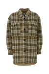 Isabel Marant Étoile Cappotto Harveli In Misto Poliestere Ricamato Donna In Multicolor