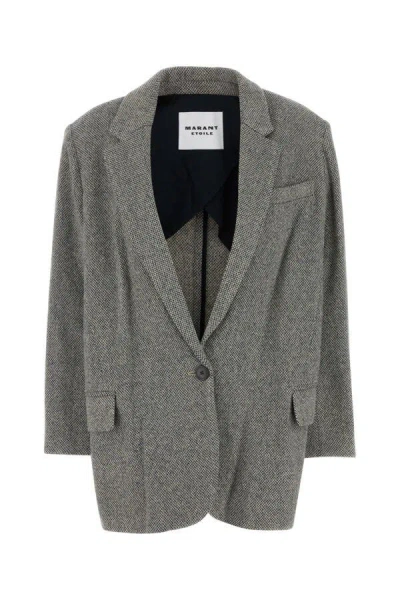 ISABEL MARANT ÉTOILE ISABEL MARANT ETOILE WOMEN EMBROIDERED WOOL BLEND CIKAITO BLAZER