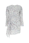 Isabel Marant Étoile Isabel Marant Etoile Printed Viscose Dolce Dress In Multicolor
