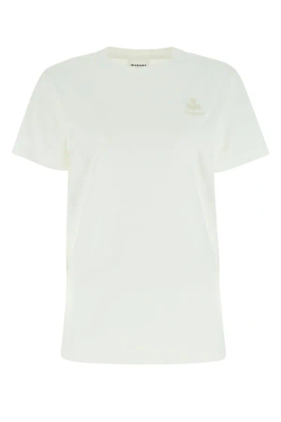 Isabel Marant Étoile Isabel Marant Etoile Woman White Cotton Aby T-shirt