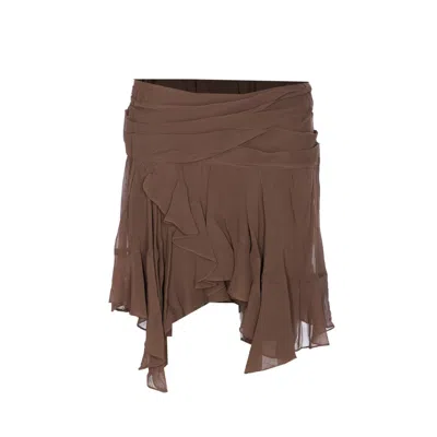 Isabel Marant Étoile Isabel Marant Etoile Women Berenicia Skirt In Brown