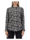 Isabel Marant Étoile Floral-print Round-neck Shirt In Multicolour