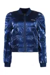 Isabel Marant Étoile Cody Bomber Jacket In Technical Fabric In Blue