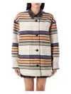 Isabel Marant Étoile Isabel Marant Etoile Dayvi Overshirt Coat In Multicolor