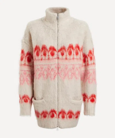 Isabel Marant Étoile Isabel Marant Etoile Women's Deloris Patterned Mohair Wool Coat