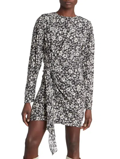 ISABEL MARANT ÉTOILE WOMEN'S DULCE KNOTTED FLORAL DRESS