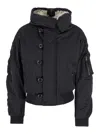 Isabel Marant Étoile Isabel Marant Etoile Women 'elisa' Black Jacket With Hood With Zip And One Zip Pocket On The Sleeve  In Black