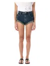 Isabel Marant Étoile Isabel Marant Etoile Eneidao Denim Shorts In Faded Blue