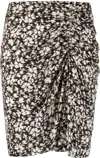Isabel Marant Étoile Floral-print Asymmetric Miniskirt In Mixed Colours