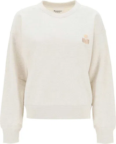 Isabel Marant Étoile Women's Isabel Mobyla Crew-neck Sweatshirt In Gray