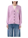 Isabel Marant Étoile Purple Newton Cardigan In Lilac