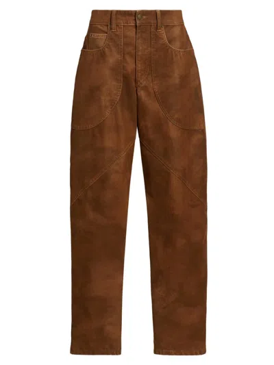 Isabel Marant Étoile Women's Kelvina Jeans In Brown