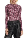 Isabel Marant Étoile Women's Leonio Open-back Top In Midnight Pink