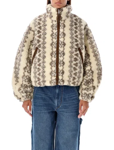 ISABEL MARANT ÉTOILE WOMEN'S MACKENSY TEDDY BOMBER