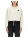 Isabel Marant Étoile Sweatshirt Isabel Marant Etoile Woman Color Beige In Powder