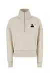 Isabel Marant Étoile Isabel Marant Etoile Women Melange Sand Cotton Blend Ross Sweatshirt In Neutral