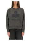 Isabel Marant Étoile Marant Etoile Women Moby Logo Cotton Sweatshirt In Multi