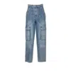 Isabel Marant Étoile Cargo Trousers Featuring Multiple Pockets In Blue