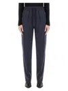 Isabel Marant Étoile Priska Pleated Prince Of Wales Checked Wool-blend Pants In Blue