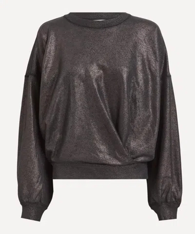 Isabel Marant Étoile Isabel Marant Etoile Women's Paulia Short Metallic Sweatshirt