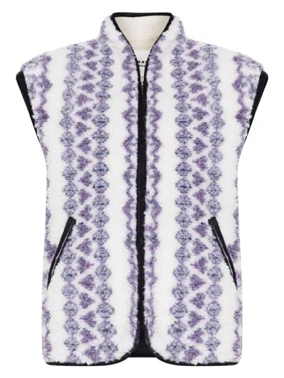ISABEL MARANT ÉTOILE WOMEN'S PRINTED REVERSIBLE VEST