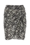 Isabel Marant Étoile Isabel Marant Etoile Angelica Viscose Mini Skirt In Multicolor
