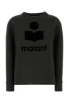 Isabel Marant Étoile Isabel Marant Etoile Slate Cotton Blend Millyny Sweatshirt In Black
