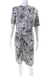 Isabel Marant Étoile Womens Floral Print Bardeny Dress Multi Colored In Multi