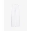 Isabel Marant Étoile Womens White Lemony Wide-leg Denim Jeans In White