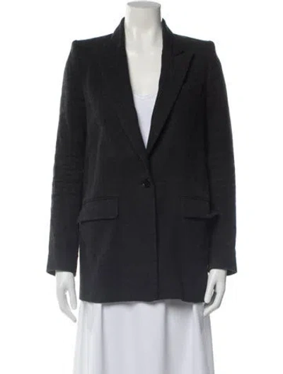 Pre-owned Isabel Marant Étoile Wool Blazer In Gray
