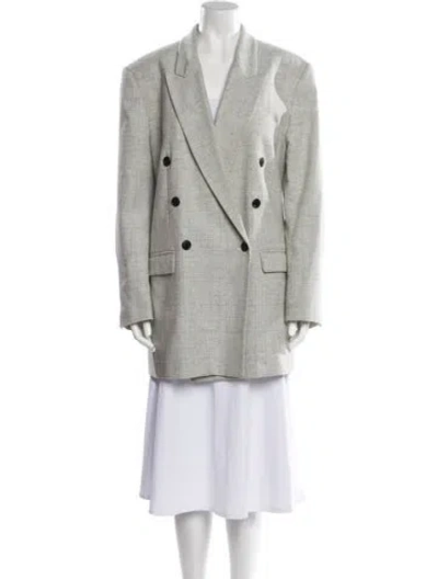 Pre-owned Isabel Marant Étoile Wool Blazer In Gray