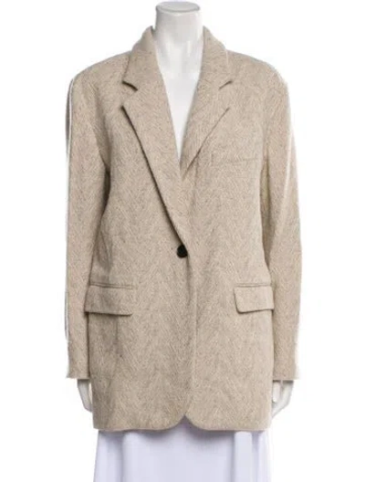 Pre-owned Isabel Marant Étoile Wool Blazer In Neutral