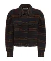 Isabel Marant Étoile Wool Blend Jacket In Black