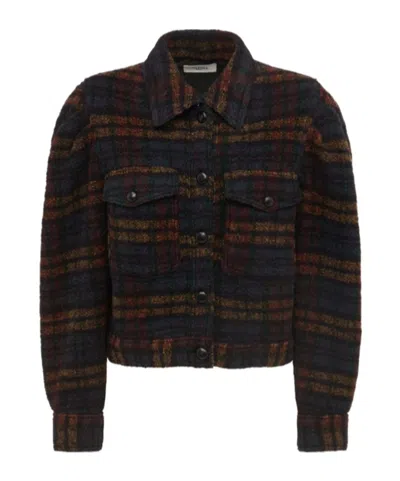 Isabel Marant Étoile Wool Blend Jacket In Black
