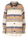 Isabel Marant Étoile Isabel Marant Etoile Dayvi Overshirt Coat In Multicolor