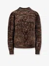 Isabel Marant Étoile Wool Blend Sweater With Braided Fabric