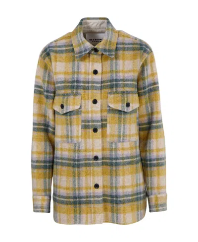 Isabel Marant Étoile Wool Casual Jacket In Nude