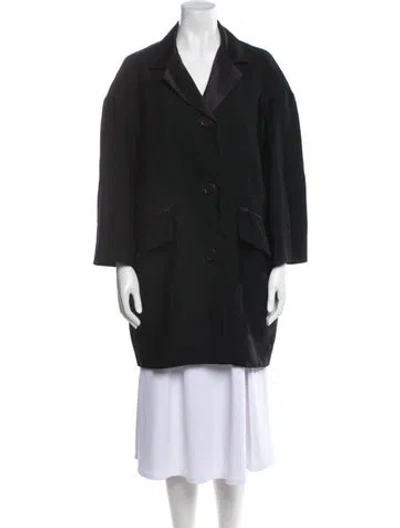 Pre-owned Isabel Marant Étoile Wool Coat In Black