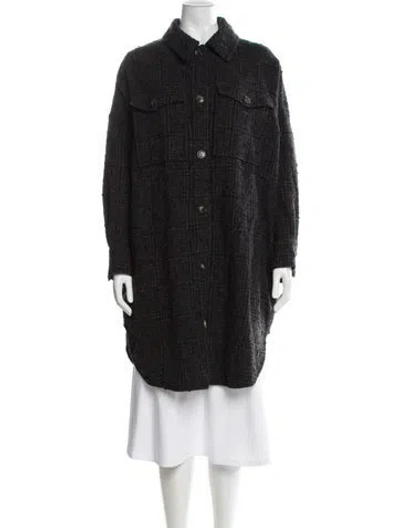 Pre-owned Isabel Marant Étoile Wool Coat In Gray