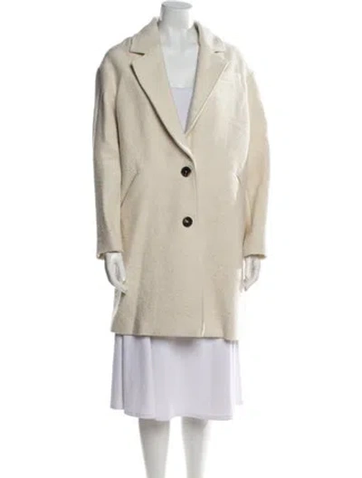 Pre-owned Isabel Marant Étoile Wool Coat In Neutral
