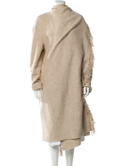 Pre-owned Isabel Marant Étoile Wool Coat In Neutral