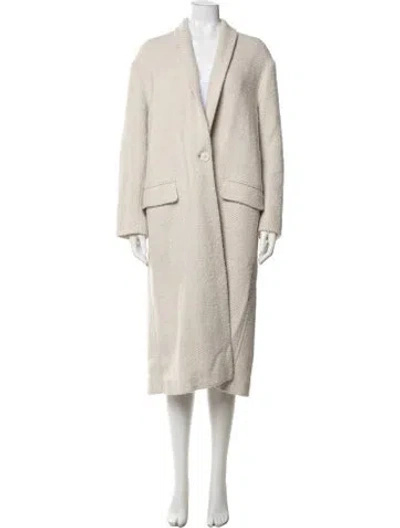 Pre-owned Isabel Marant Étoile Wool Coat In Neutrals