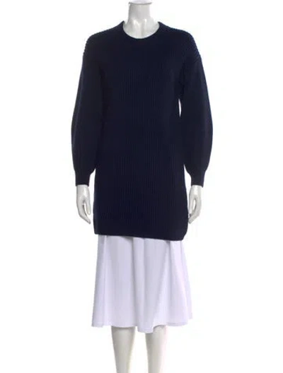Pre-owned Isabel Marant Étoile Wool Crew Neck Sweater In Blue